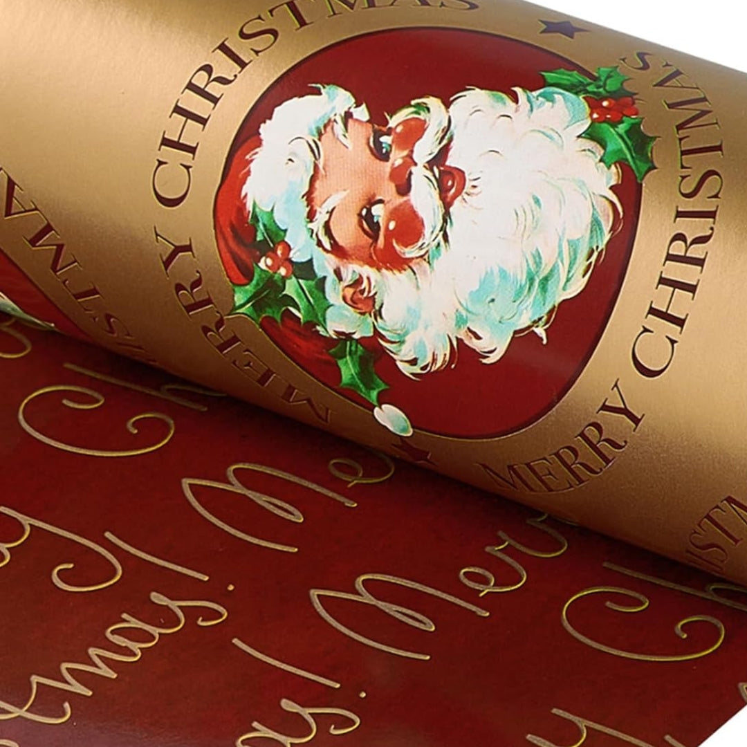 Merry Christmas / Santa Papel Reversible