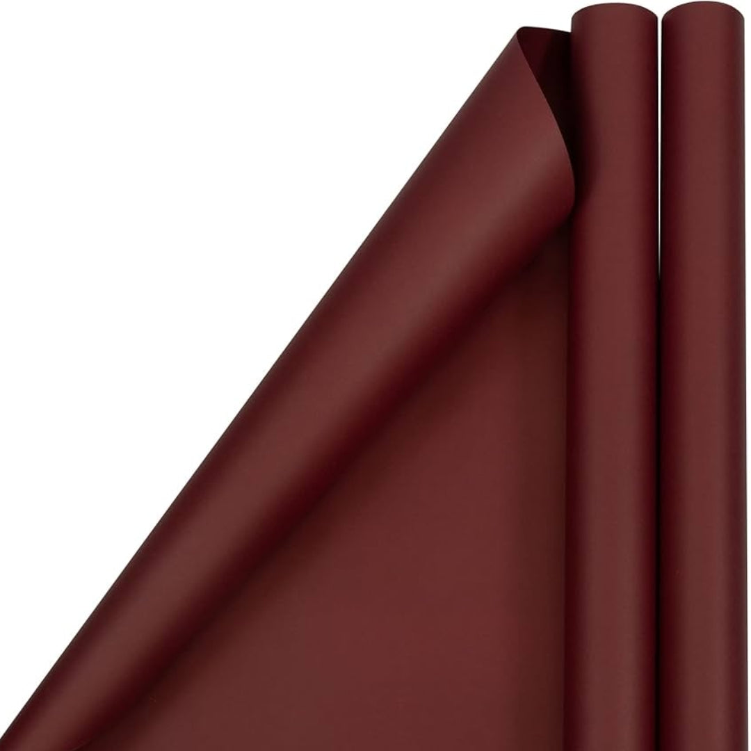 Papel Matte Color Burdeos