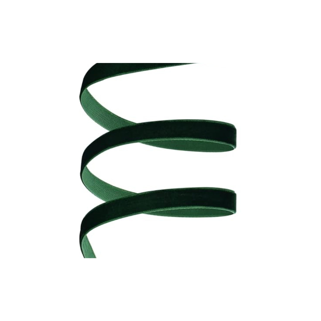 Cinta de Terciopelo Verde