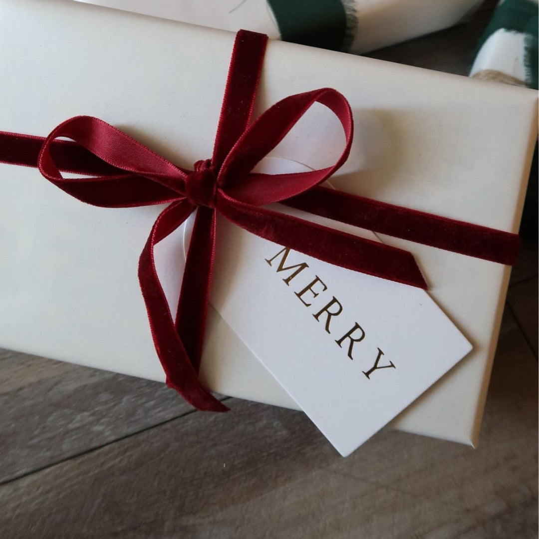 Cinta de Terciopelo Rojo