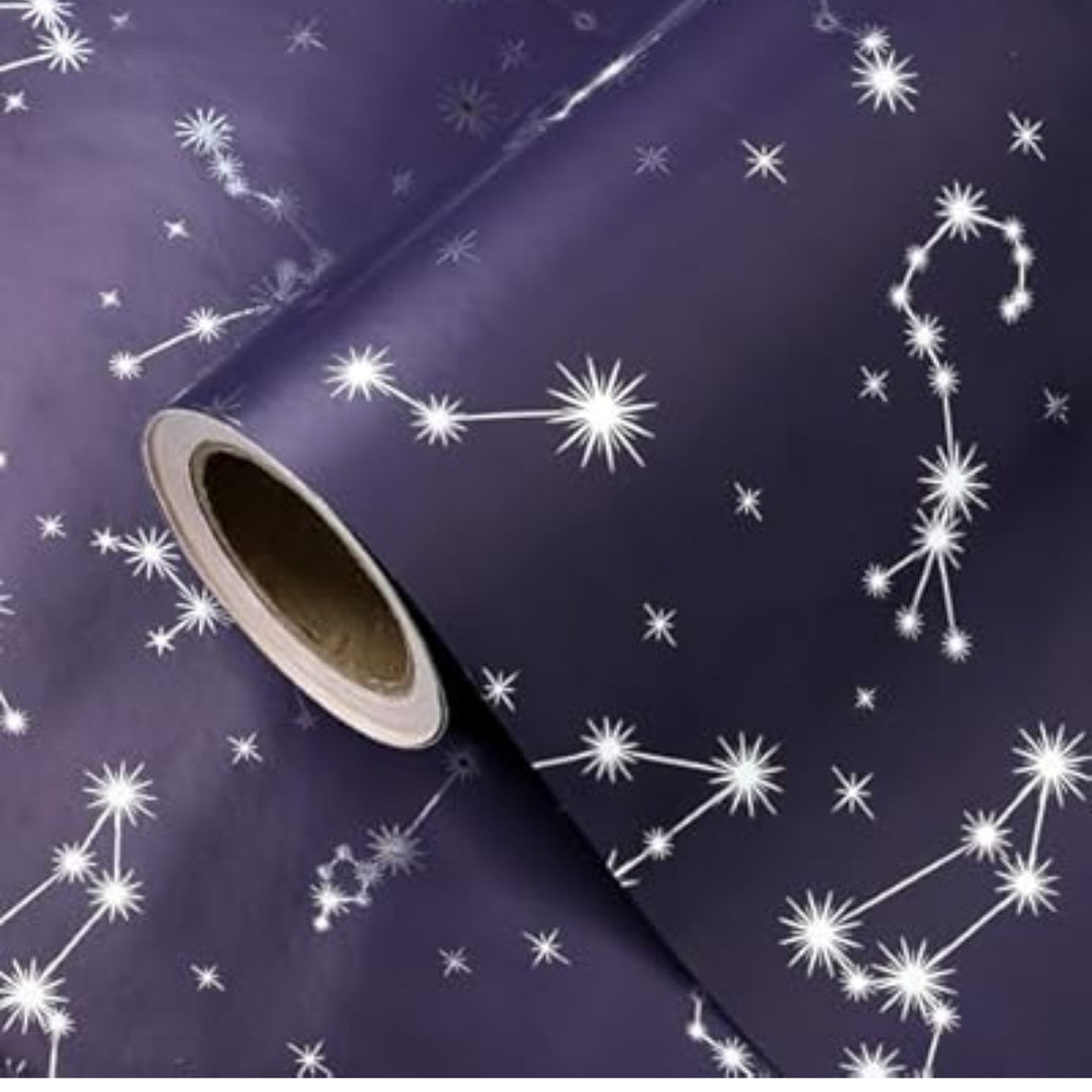 Papel de Constelacion Azul Marino