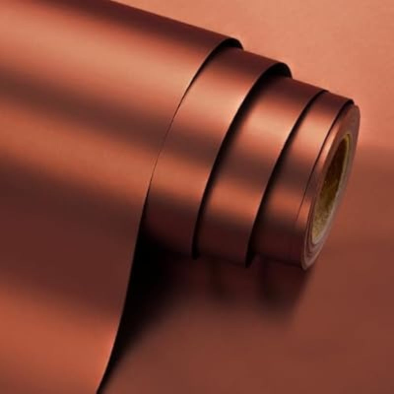 Papel Metalizado Matte en Color Chocolate